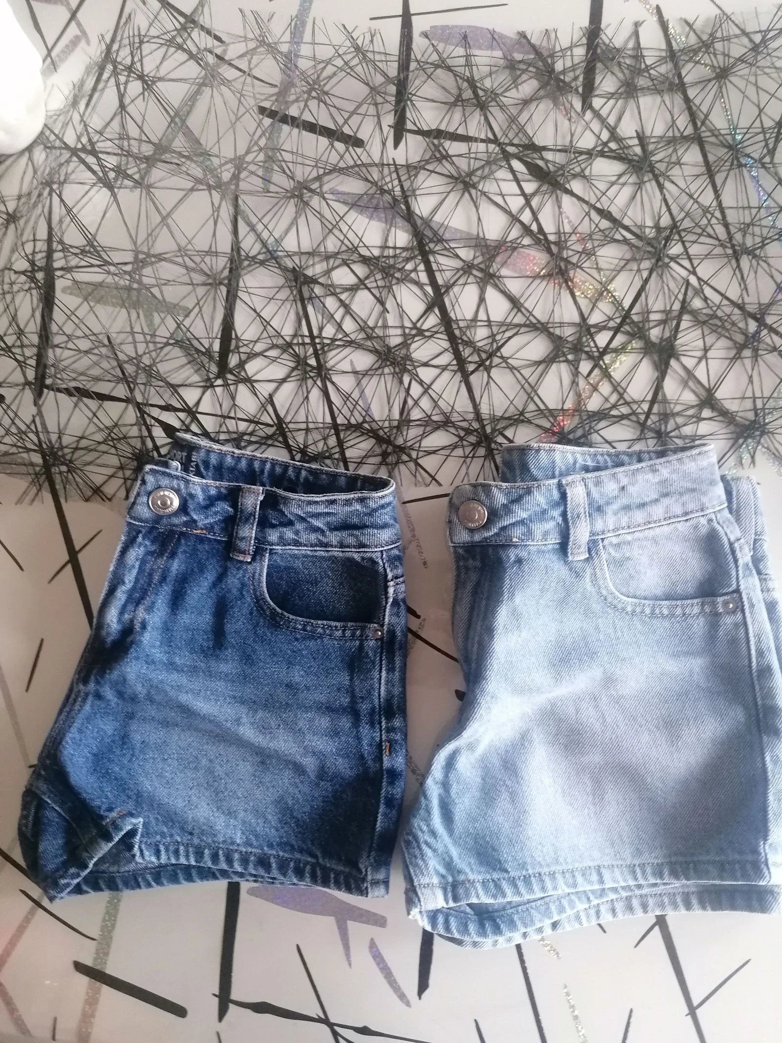 Lot of 2 denim shorts Size 10 years girl 👧🏻 – photo 9